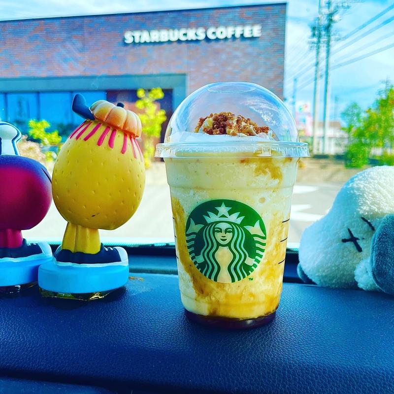 焼き芋ブリュレフラペチーノ(スターバックスコーヒー 津島大坪店)