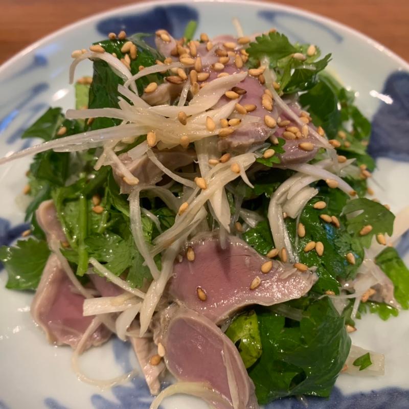 砂肝のサラダ(SUGAR Sake & coffee)