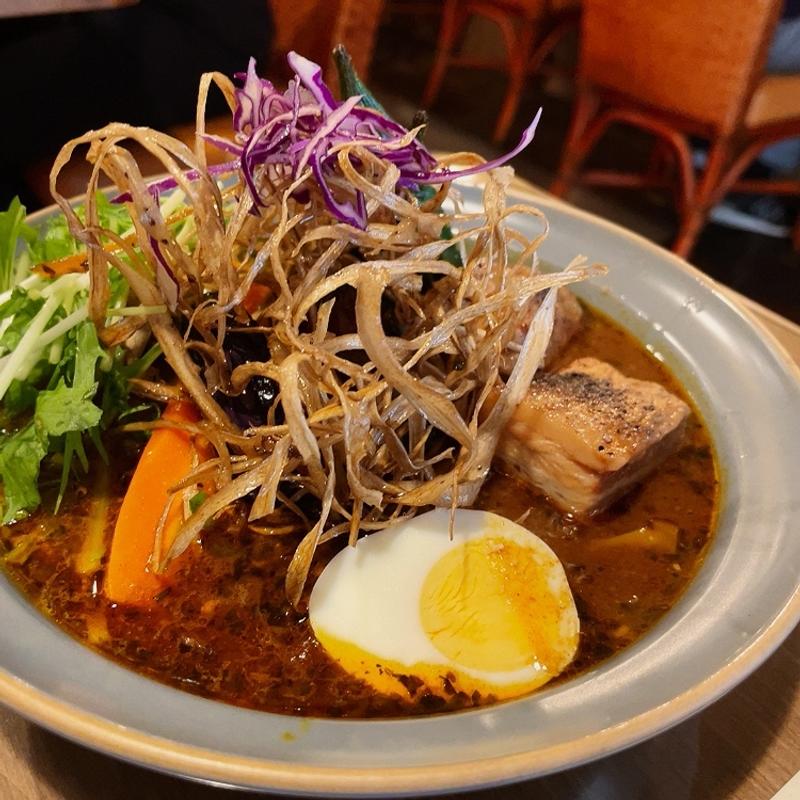 炙り角煮スープカレー(ルー&スープカレー Bonanza)