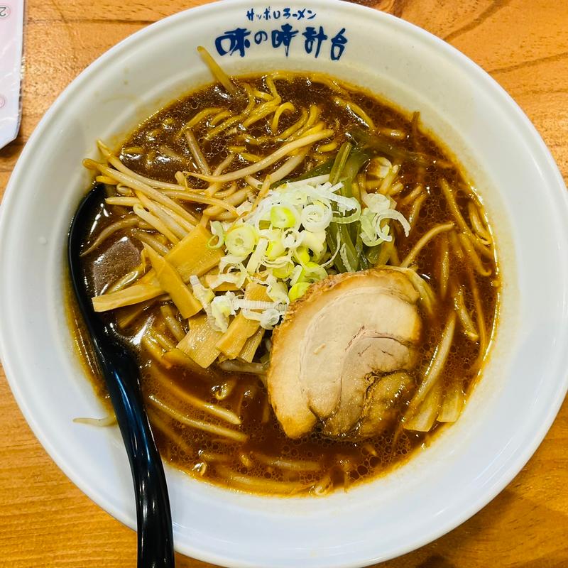 赤味噌ラーメン(味の時計台 横浜関内店)
