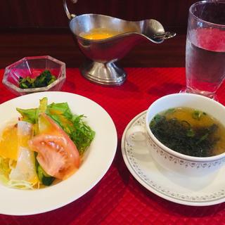 ランチサラダ&スープ(キッチンオガタ （kitchen）)
