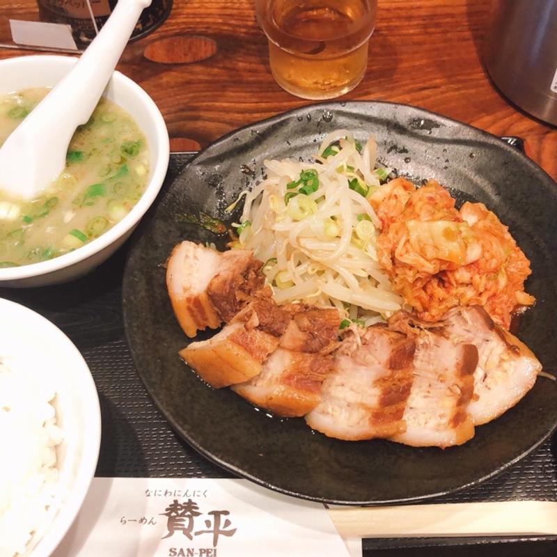 盛り合わせ(大)(らーめん 賛平 （らーめん SAN-PEI）)