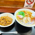 ラーメン＋半黒炒飯