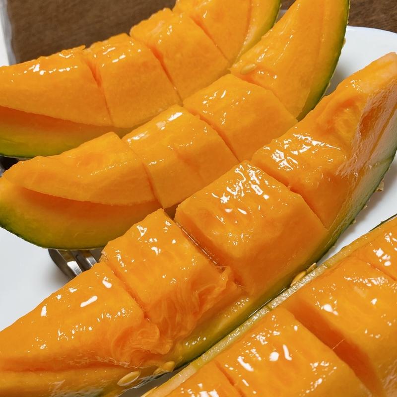 スーパーのメロン(お家デザート)