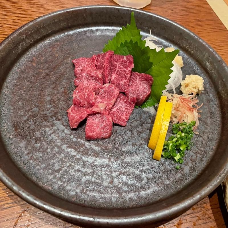 熊本馬刺（霜降り赤身）(もつ鍋 一慶 西中洲店)