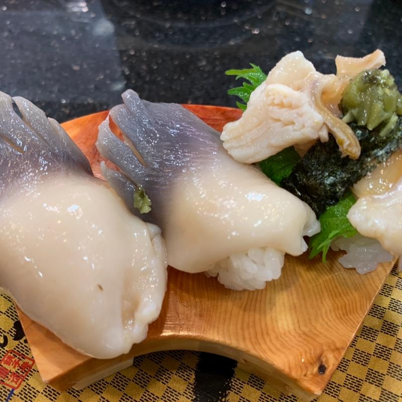 北寄貝(すし銚子丸 茂原店)