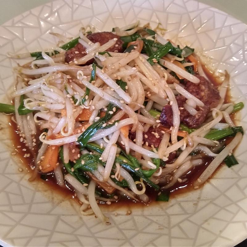 レバニラ炒め定食(ベルディ栗駒)