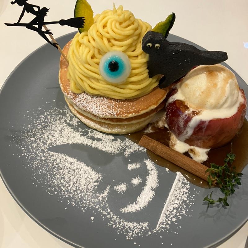 ハロウィンパンケーキ  (カフェシュシュ)