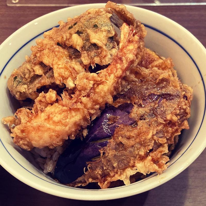 今日の天丼(天ぷら　安住 )