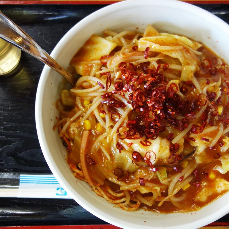 激辛あんかけちゃんぽん(タケシタベーカリー 喫茶部)