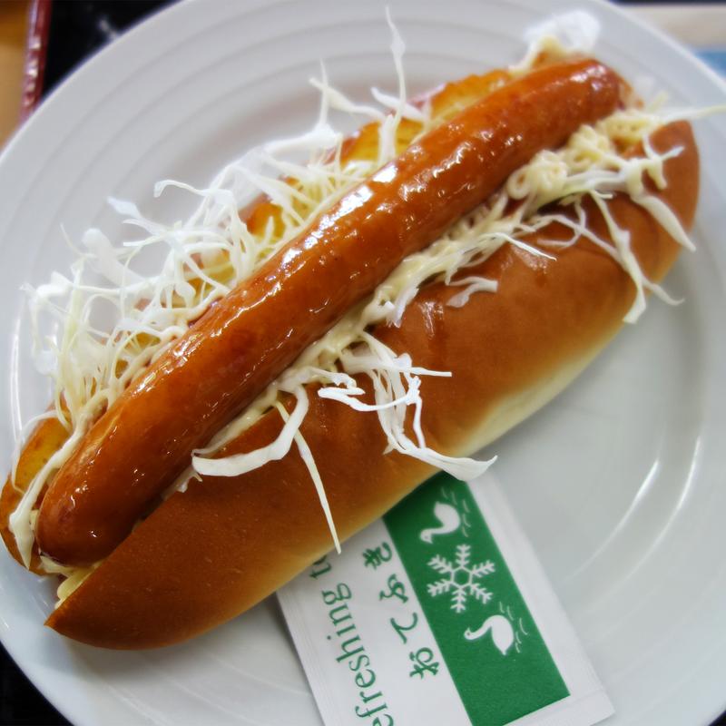 ホットドッグ(タケシタベーカリー 喫茶部)