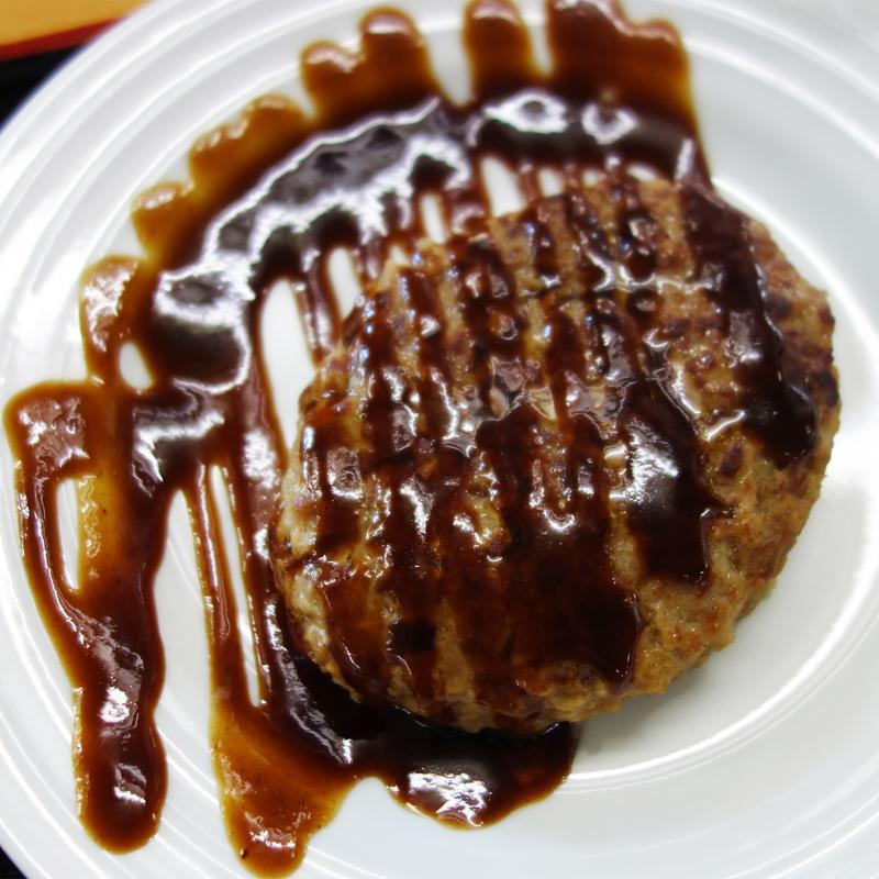 ハンバーグ(タケシタベーカリー 喫茶部)