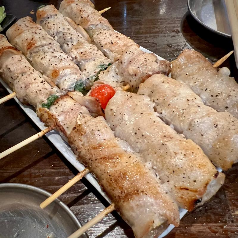 野菜肉巻き(やきとん大王 )