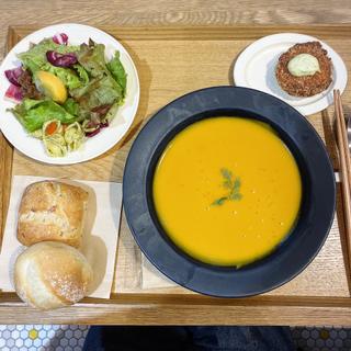 スープセット（カボチャと人参のポタージュ）(NOUMU)