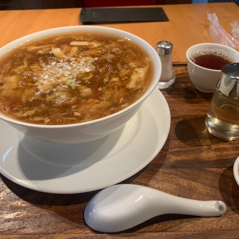 酸辣湯麺(神楽坂 龍公亭 （カグラザカ リュウコウテイ）)