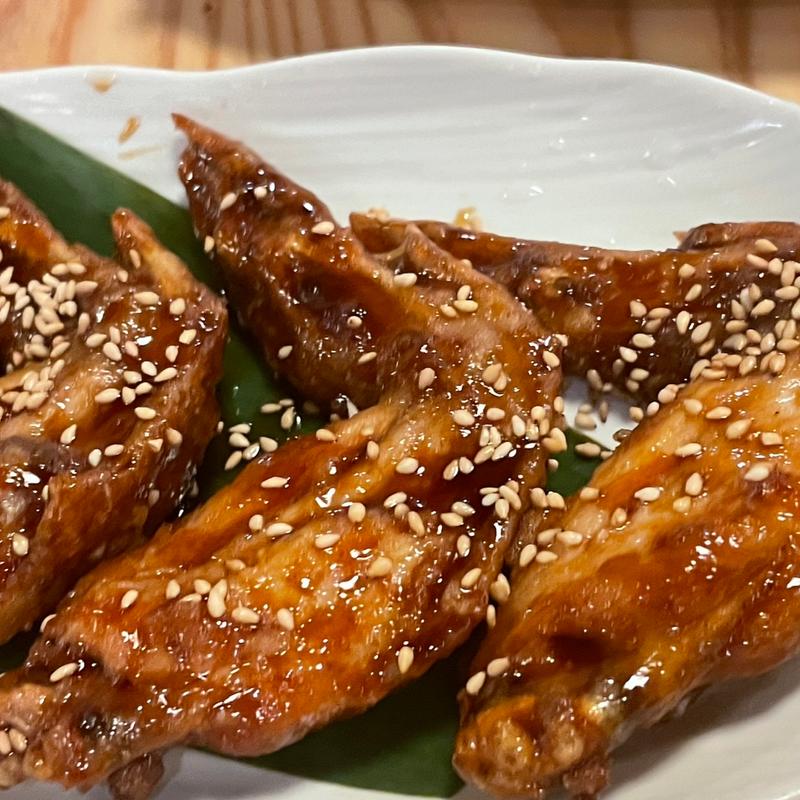 秘伝の手羽先(甘口)(九州酒場　ひとぼし)