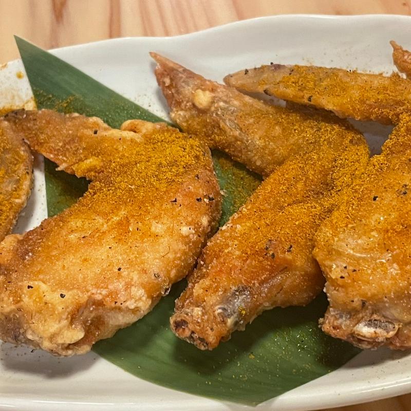 秘伝の手羽先(カレー)(九州酒場　ひとぼし)