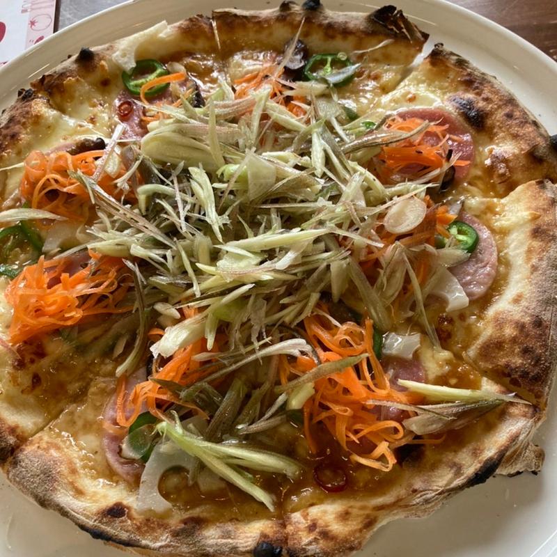 季節のピッツァ(café長兵衛)