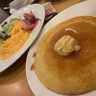 パンケーキ&スクランブルエッグセット(ガスト 静岡安西店 )
