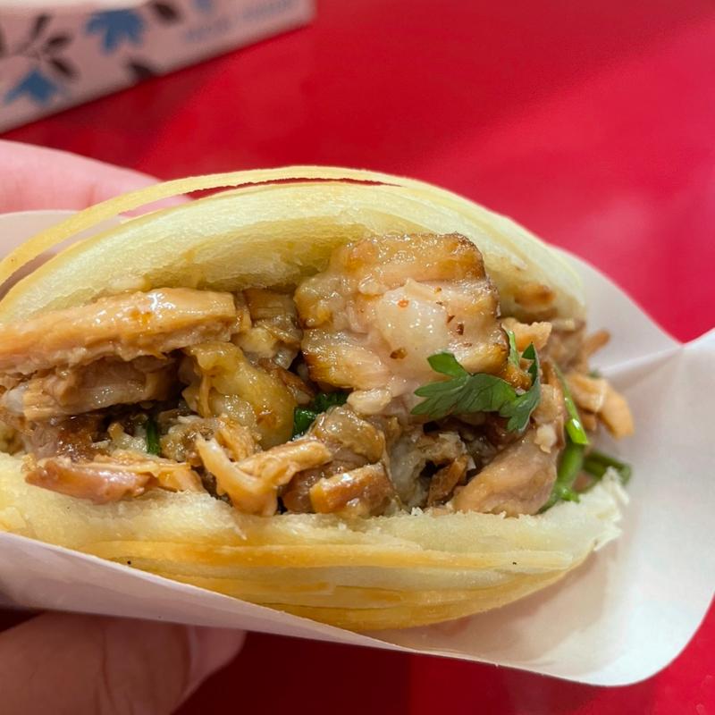 西安ロウジアモー（中華ハンバーガー）(中国西安名物 回味)