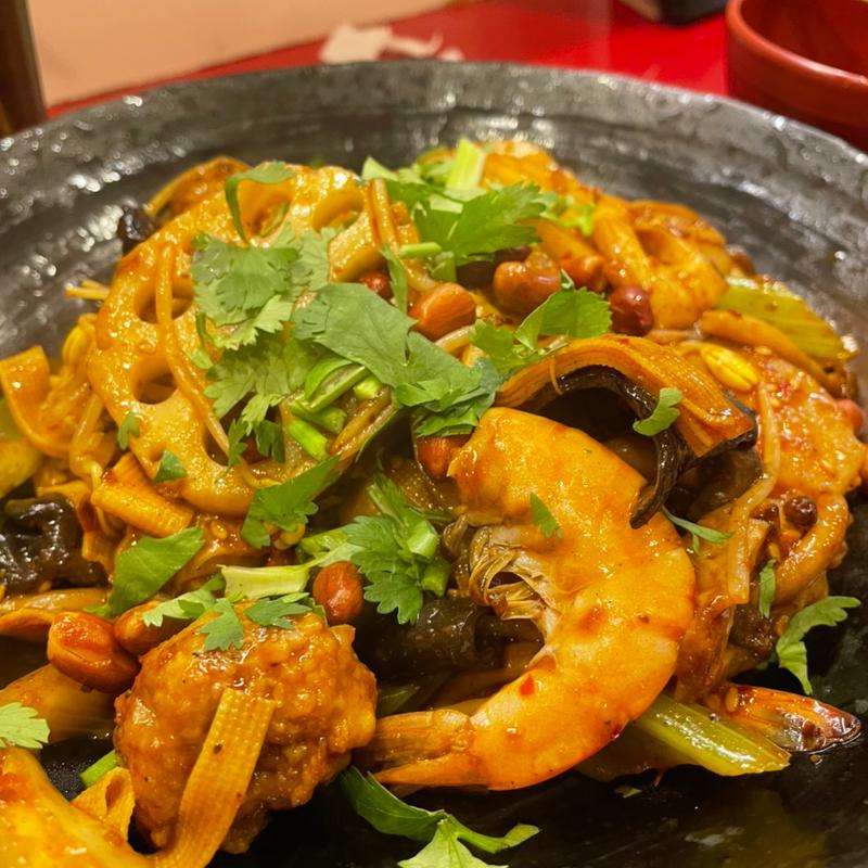 麻辣香鍋(中国西安名物 回味)