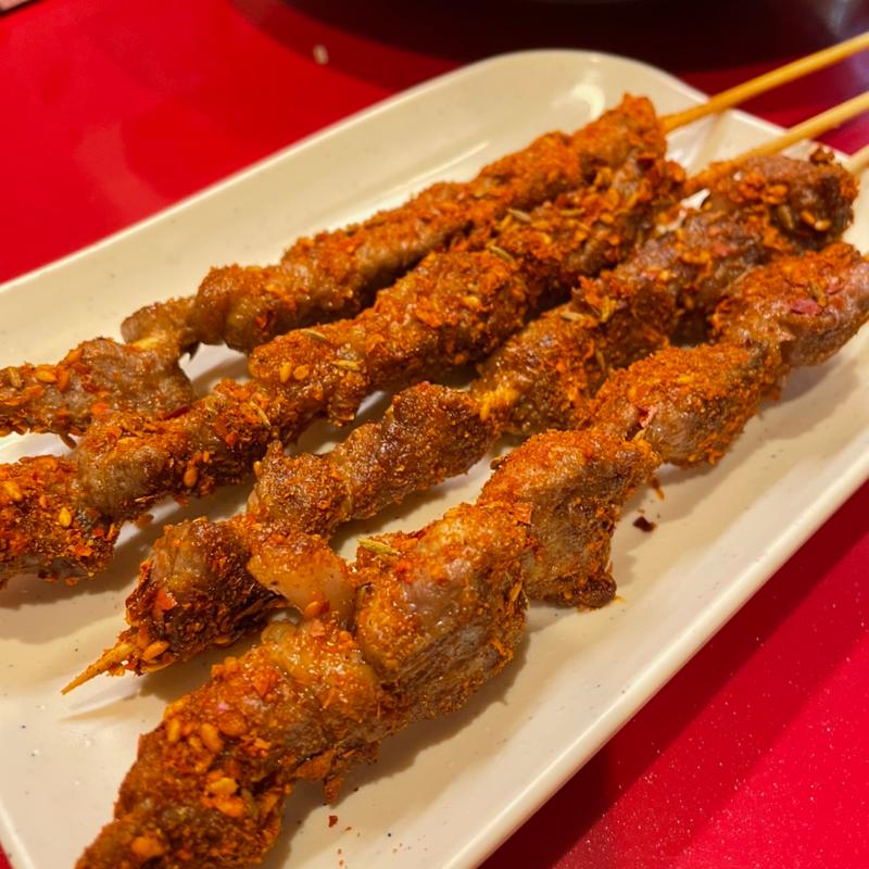 羊肉の串焼き(中国西安名物 回味)