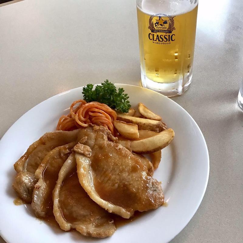 豚のしょうが焼き(レストラン たんちょう)