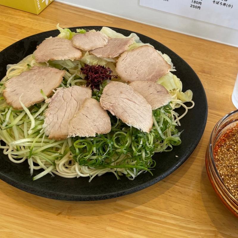 広島つけ麺（大盛）(広島つけ麺　笑也)