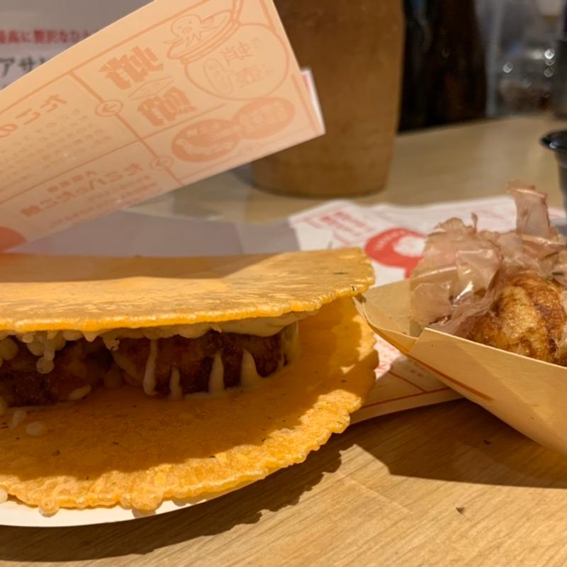 たこ焼き(たこ八 道頓堀総本店)