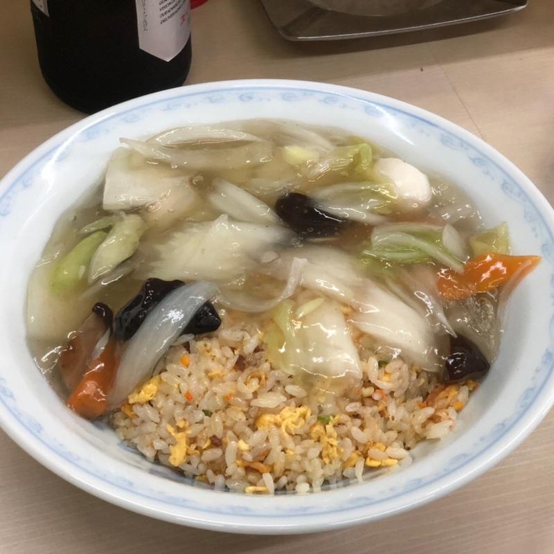 あんかけ炒飯(中国料理 翠明)