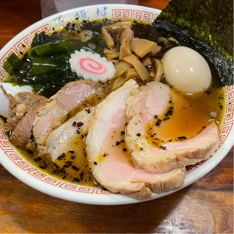 特製中華そば　大辛(中華めん処 道頓堀)