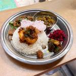 NONVEG PLATE（EXTRA NONVEG CURRY追加）