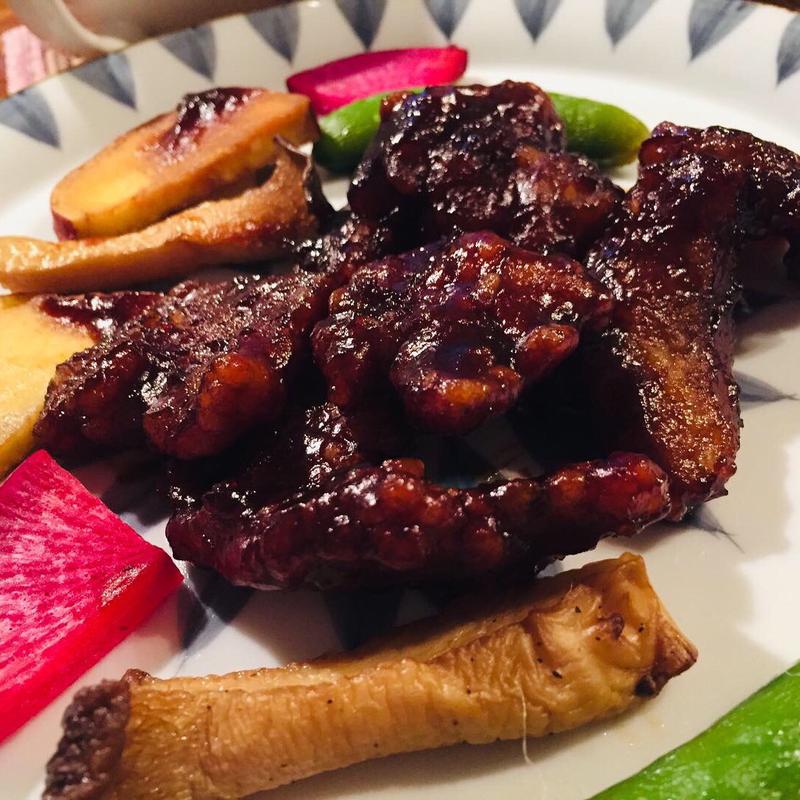 オリジナル黒酢の酢豚(Creative Chinese Restaurant Saburo-Aoki)