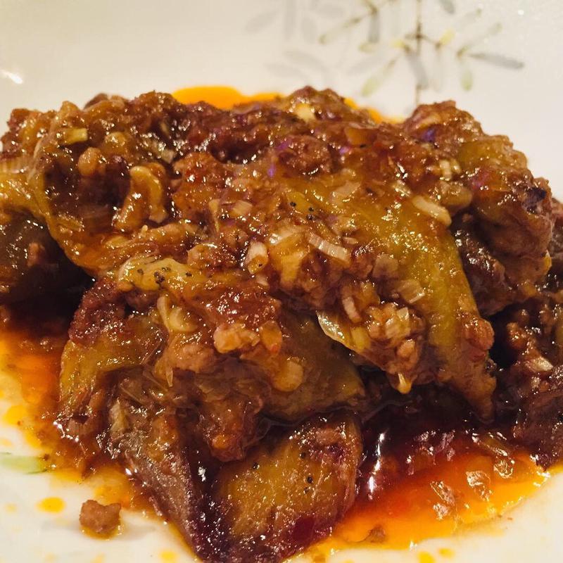 麻婆茄子(Creative Chinese Restaurant Saburo-Aoki)