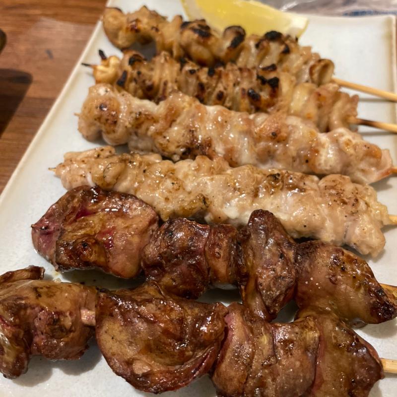 白レバー皮ほか(酒席まつした)