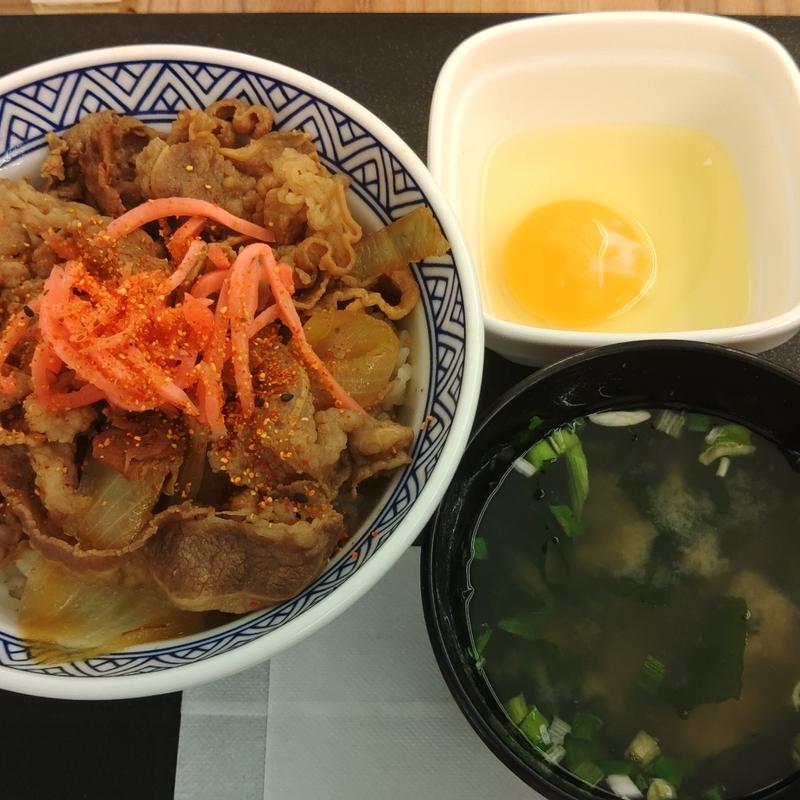 朝牛(吉野家 海老名サービスエリア店)