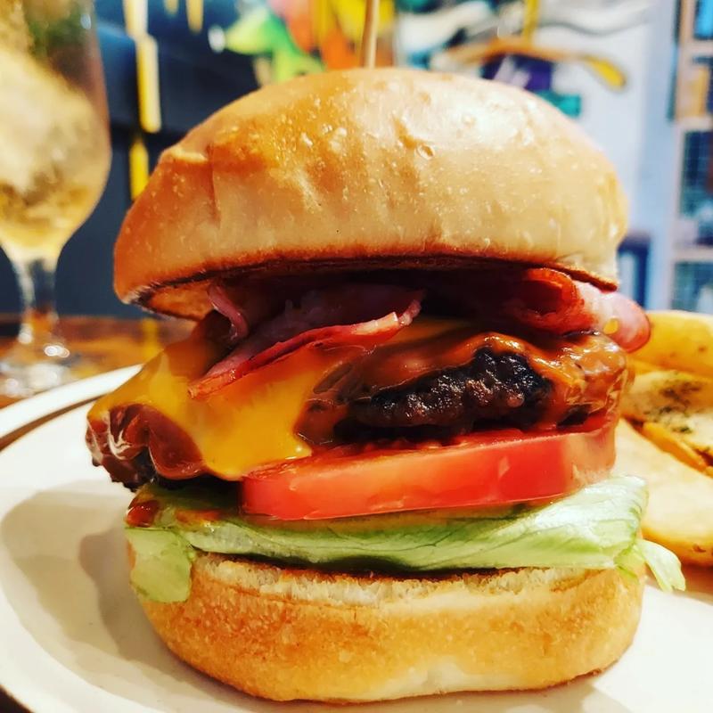 ベーコンチーズバーガー(バーガーハウス ブギウギ)