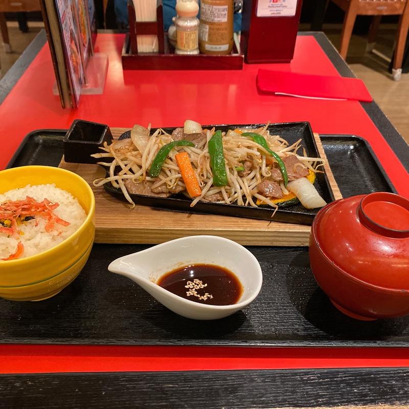 ジンギスカン定食(ユック 千歳空港ターミナルビル店)