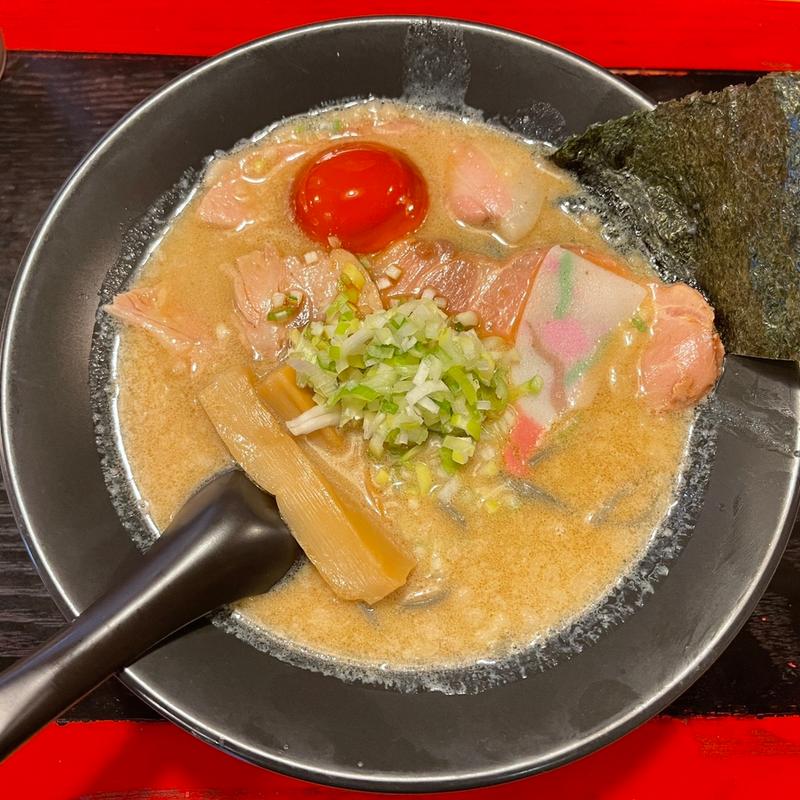 豚漬けそば　並(豚烏　総本家)