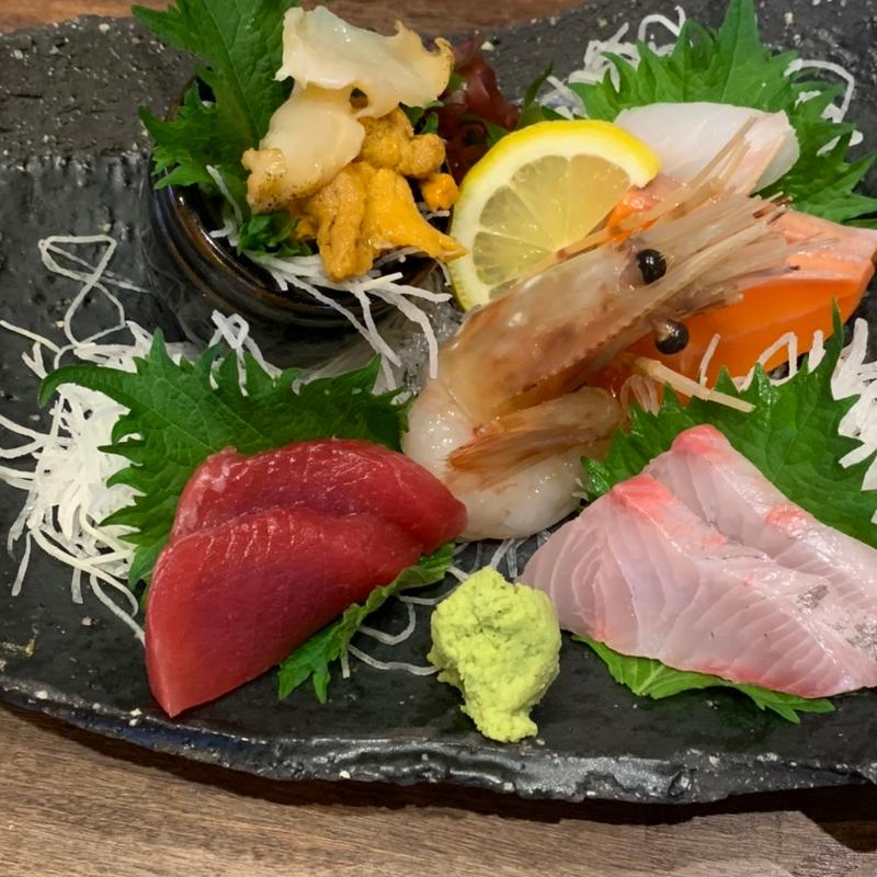 刺身五種盛合せ(炭焼･寿し処 炙屋 札幌駅南口店)