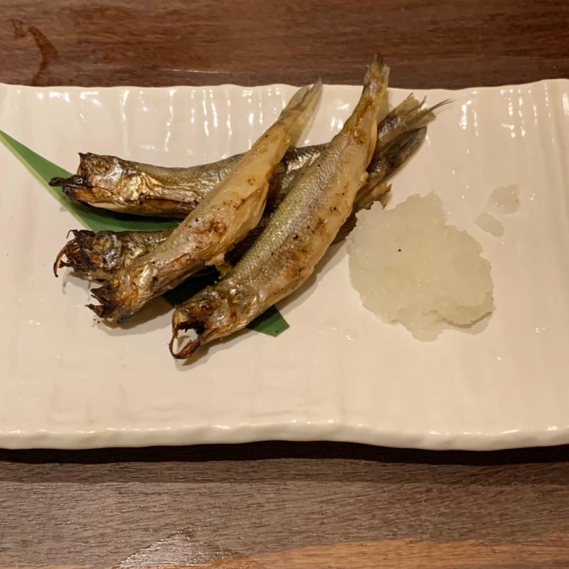 本ししゃも盛り(炭焼･寿し処 炙屋 札幌駅南口店)