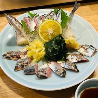 秋刀魚の炙り刺し(いわし亭 )