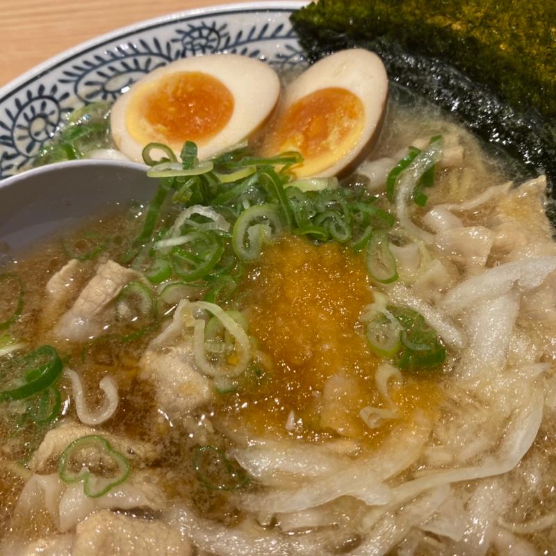 煮卵肉そば(丸源ラーメン 知立店)