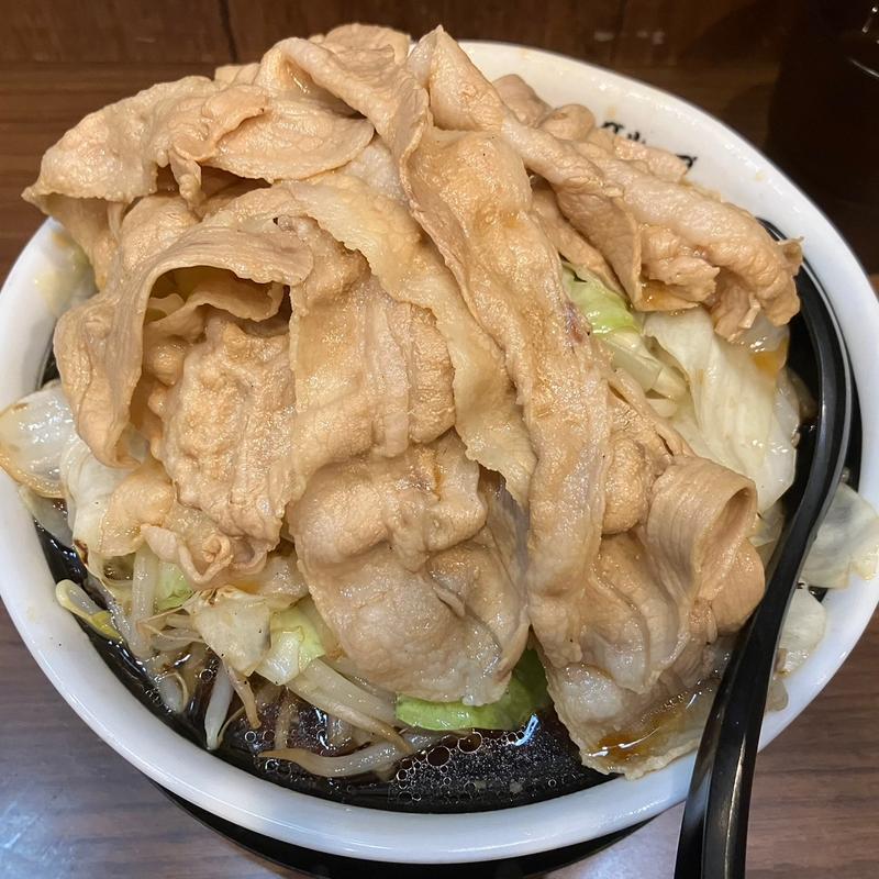 男の根性黒醤油(全男盛)(麺屋 わっしょい)