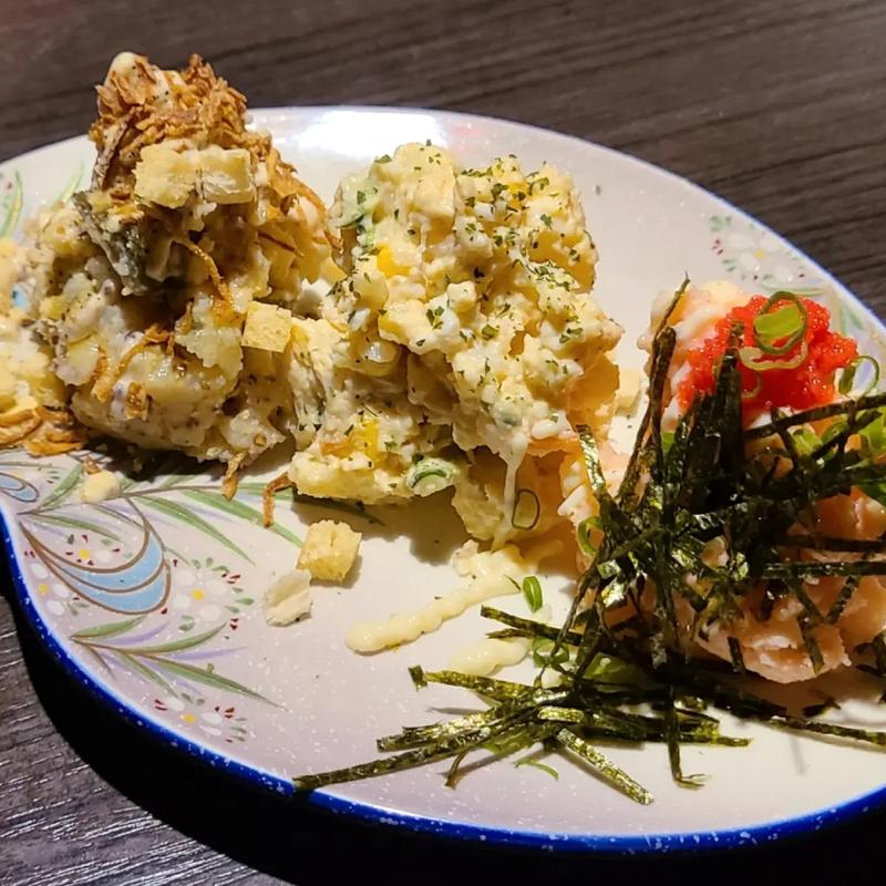 ポテトサラダ3種盛り(神田の食堂ポテトサラダ)