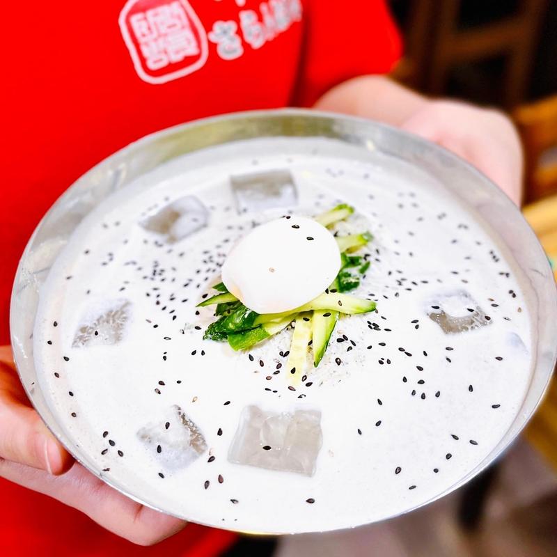 黒豆豆乳そうめん(さらんばん)