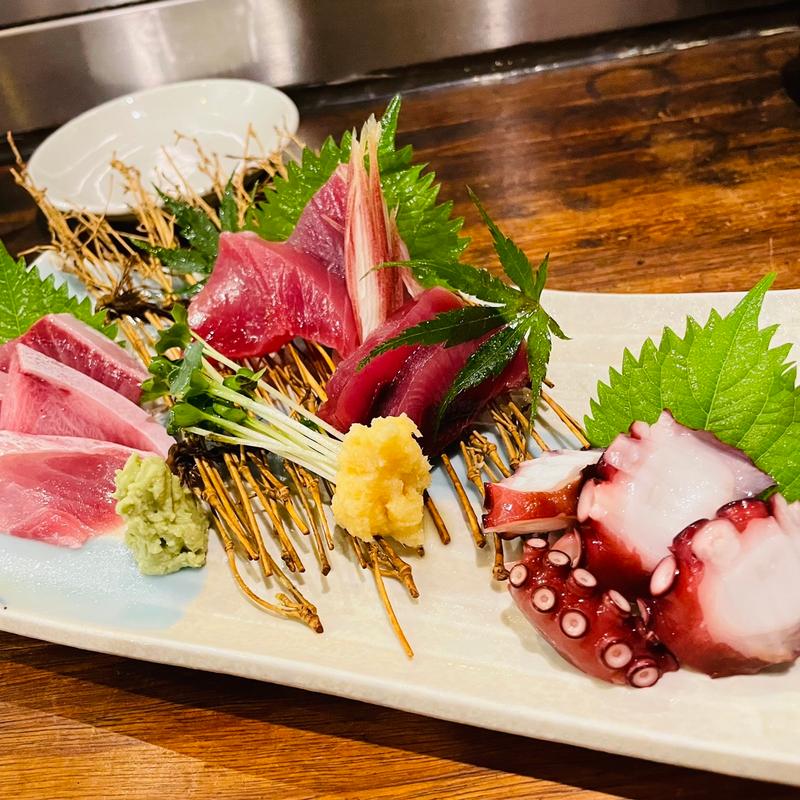 おまかせ刺3点(車屋)