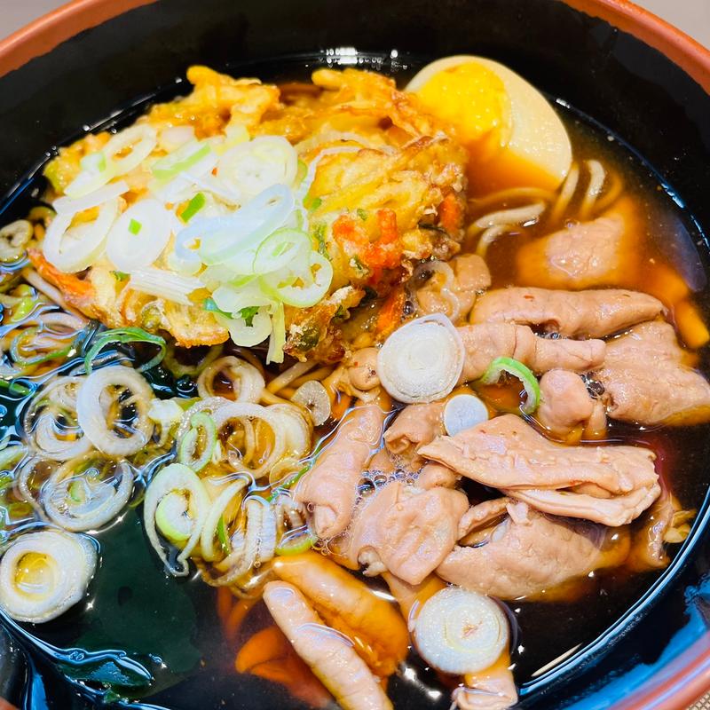 もつ入りそば(名代 富士そば 御徒町駅前店 )