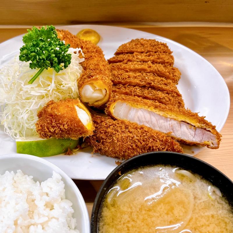 エビフライ単品(1本)(丸八とんかつ店)