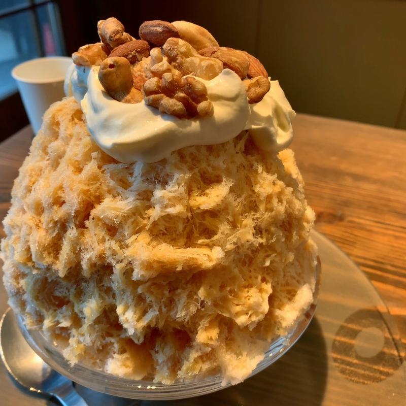 塩キャラメルナッツ(かき氷GUFO)